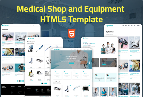 Fharmart - Medical Shop and Equipment HTML5 Template