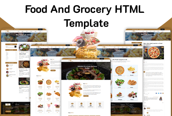 The Food Lab - food and grocery html template